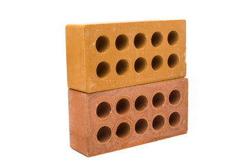 bricks isolated