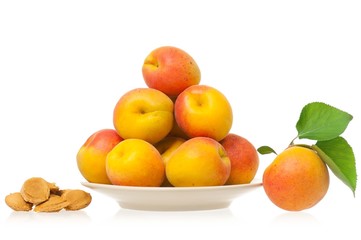 Ripe apricots