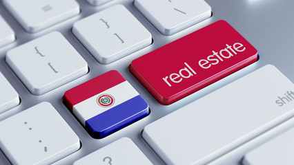 Fototapeta premium Paraguay Real Estate Concept