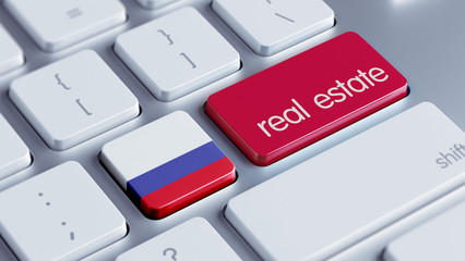 Fototapeta premium Russia Real Estate Concept