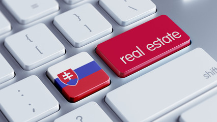 Fototapeta premium Slovakia Real Estate Concept