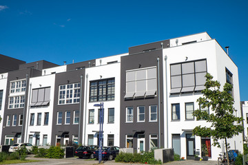 New terraced housing seen in Berlin