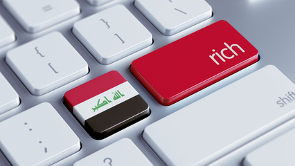 Fototapeta premium Iraq Rich Concept.
