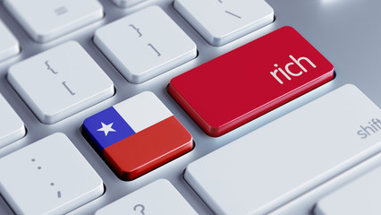 Fototapeta premium Chile Rich Concept.