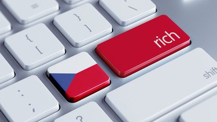 Fototapeta premium Czech Republic Rich Concept.