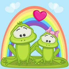 Lovers frogs