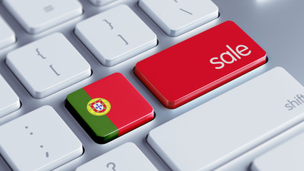 Fototapeta premium Portugal Sale Concept