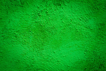 Green grunge textured wall
