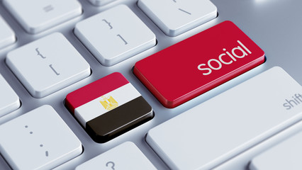 Egypt Social Concept