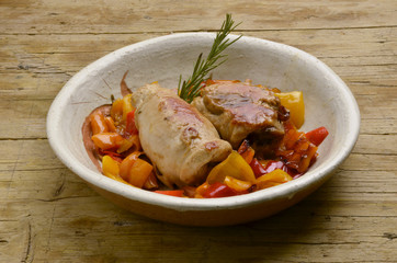 Involtini di pollo Chicken rolls Rollos de pollo