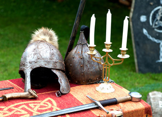 Ritterrüstung, Helm