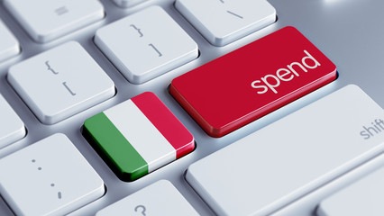 Italy Spend Concept