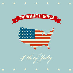 American Independence Day  Patriotic background