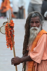 Heiliger Sadhu in Indien