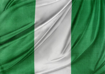Obraz premium Nigerian flag