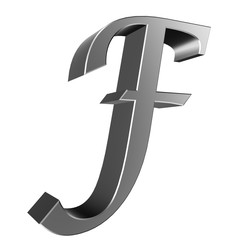 3d letter collection - F