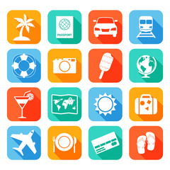 Travel Icons Set
