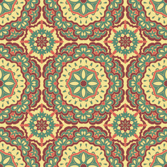 Arabesque seamless pattern.