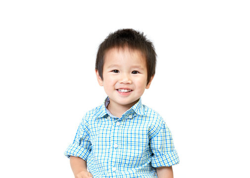 男の子　笑顔