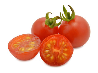 Fototapeta premium tomato isolated on white background