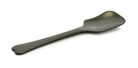 spoon on white background