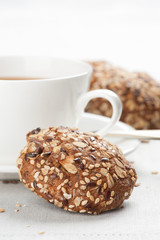 Cookies and cup of tea