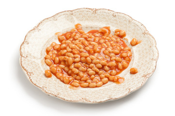 Fototapeta na wymiar canned beans