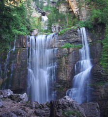 cascade du cirque de saint même - chartreuse