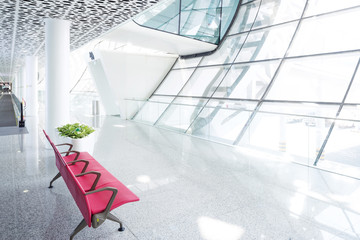 corridor of modern building