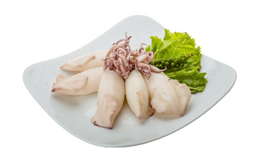 Boiled squid