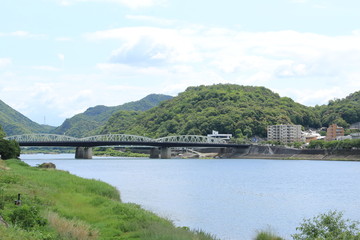 木曽川と犬山橋