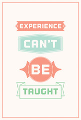 Inspiration typography quote  illustration