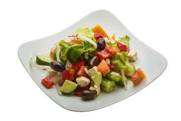 Delicous greek salad