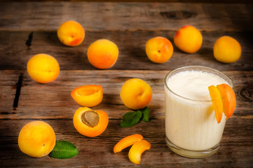 apricot milkshake