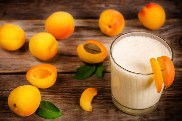 apricot milkshake