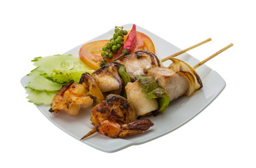 Seafood barbeque