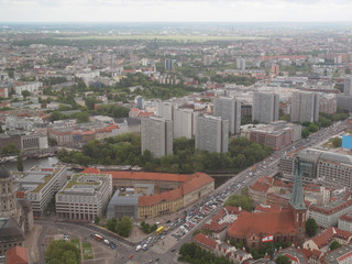 Berlin aerial view