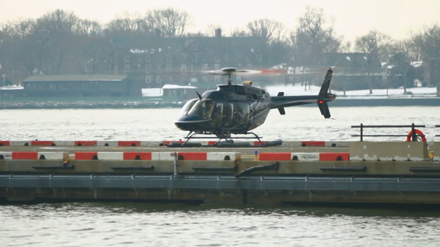 Helicopter Taking Off Sequence