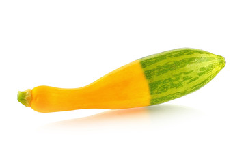 Zucchini isolated on  white background