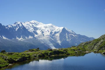 Küchenrückwand glas motiv Mont Blanc Mont Blanc