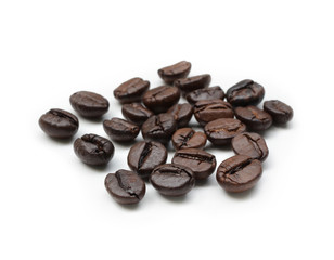 Coffee bean isolated on white background