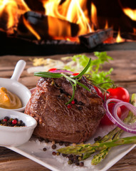 Fresh steak