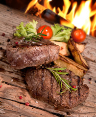 Fresh steak