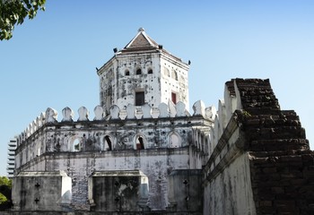Fototapeta premium Phra Sumen Fort, Bangkok, Thailand