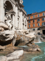 Trevi fountain, Rome, Italy