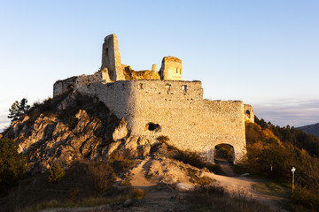 Fototapeta premium ruins of Cachtice Castle, Slovakia