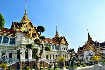 Fototapeta na wymiar Grand Palace, Thailand