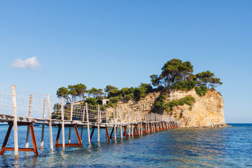 Agios Sostis, small island in Greece, Zakynthos