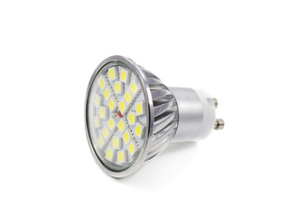 LED light bulb close up