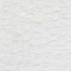 Crumpled straining cloth
